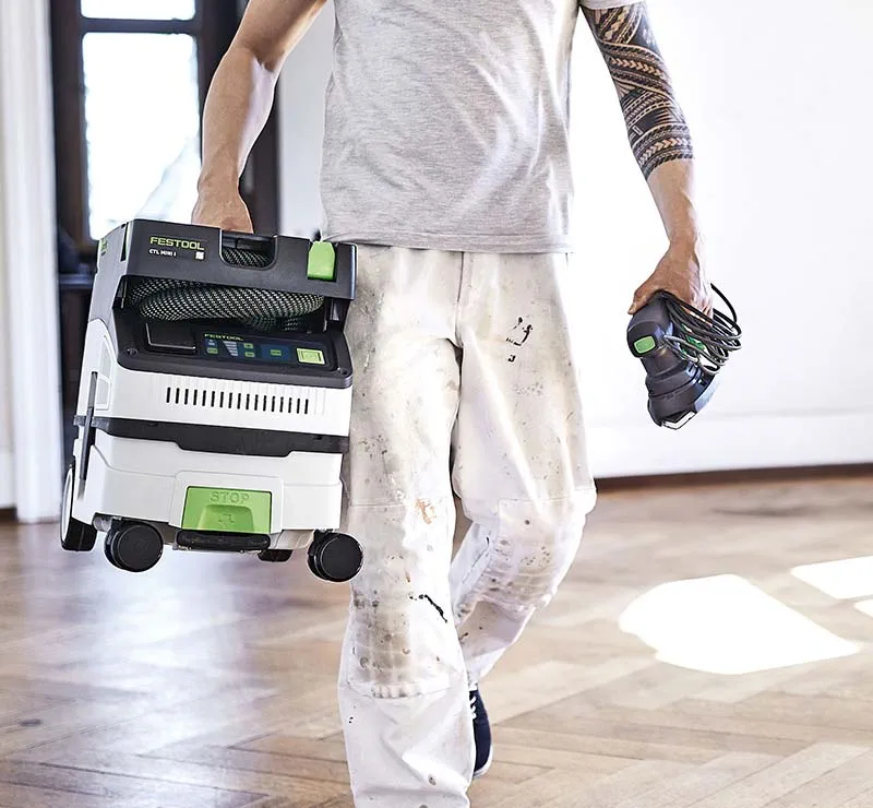Aspiradores compactos CT MINI e MIDI da Festool