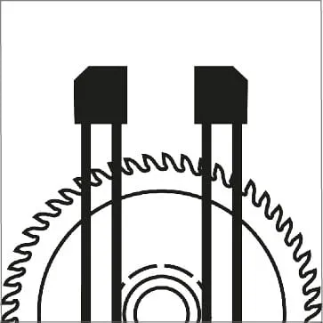 Formas do dente - dente reto com chanfro alternante