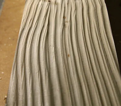 Plaina: Efeito envelhecido