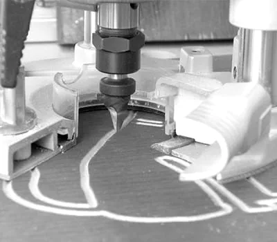 Seguir linhas de contorno com tupia