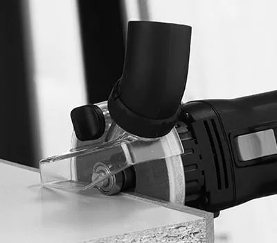 fresadora: Preparar fresadora para arestas