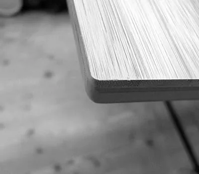 Fresadora: Arredondar canto chanfrado de ambos os lados