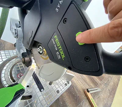 Serras Eventualmente, recuar as réguas de batente