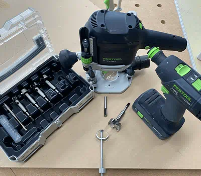 Serra: Embutimento dos elementos de união