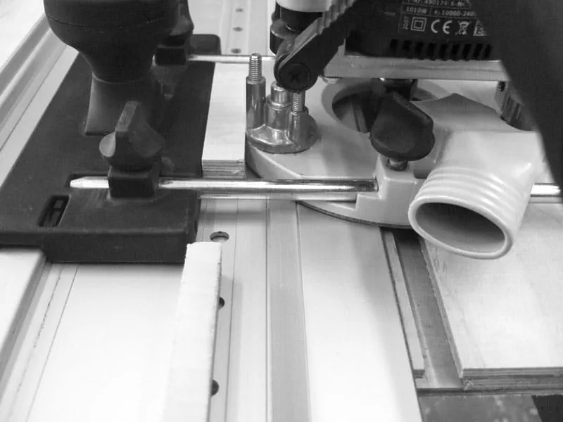 Fresadora: Trabalhar com distanciadores