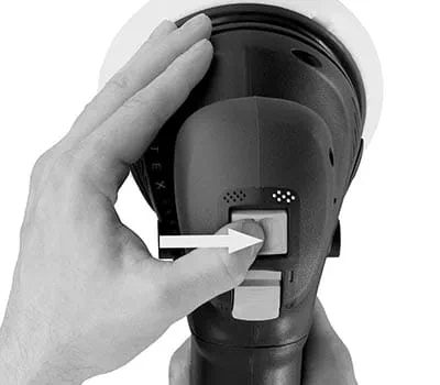 Lixadora Lixagem intermédia de verniz da primeira demão com os mesmos ajustes