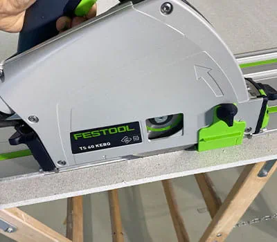 Cortar gesso cartonado