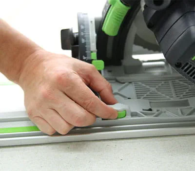 serra: Ajuste da serra circular manual