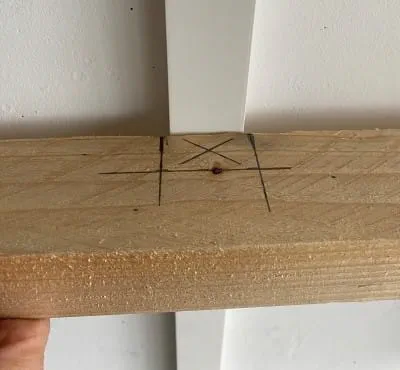 Marcação da área a escatelar