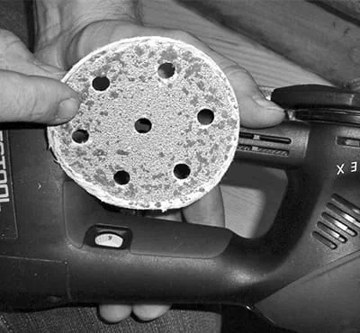 lixadora Ajustar regulação do número de rotações