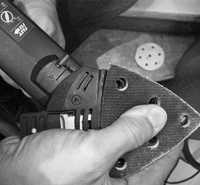 lixadora Lixagem de desbaste nos cantos