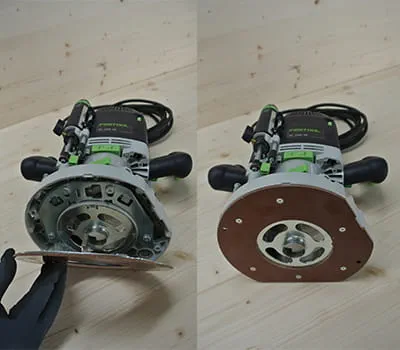 Fresadora: Montar fresa de ranhuras e anel copiador na fresadora vertical