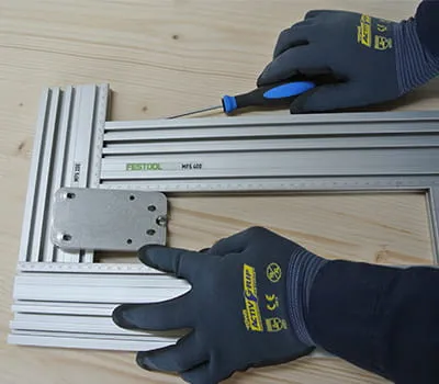 Fresadora: Inserir elemento de união