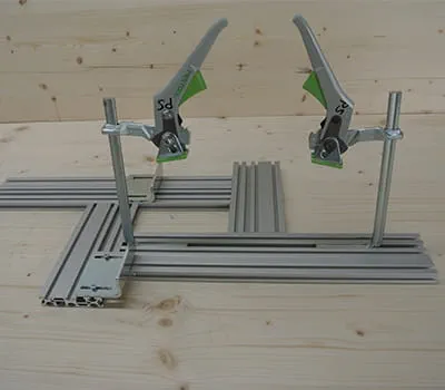 Fresadora: Montar batentes angulares