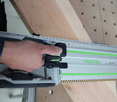 Serra circular Ajustar batente