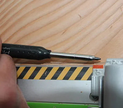 Serra circular Ler aresta de corte