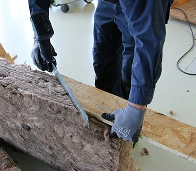 Posicionar para o corte oblíquo