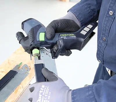 Serra Substituir unidade de corte