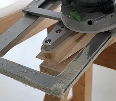 Serra circular fresar a cauda de andorinha