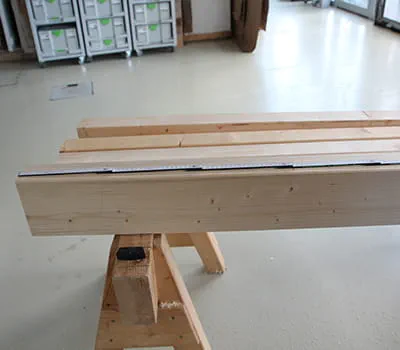 traçar as travessas