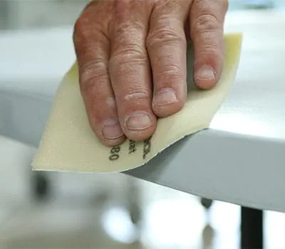 lixadora Lixagem manual