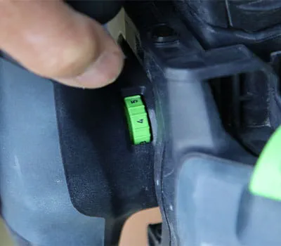 Reduzir o número de rotações