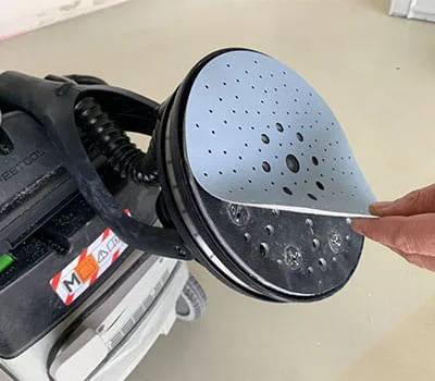 Aplicar a lixa adequada