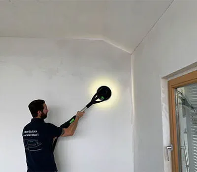 Iniciar o processo de lixagem