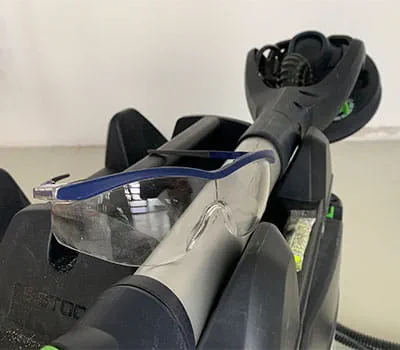 lixadora: Realizar os preparativos