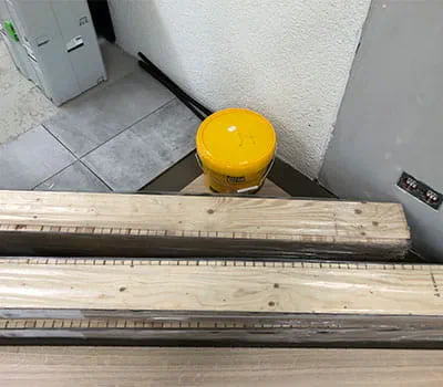 Serras Colocar pesos na superfície