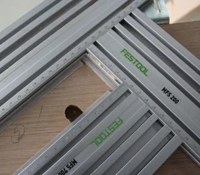 Serra circular Alinhamento do molde