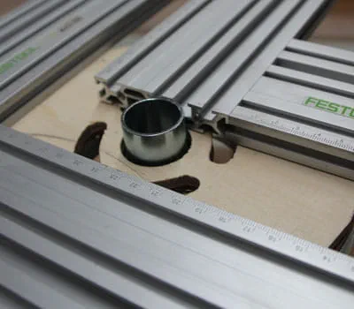 Serra circular Preparar a fresadora