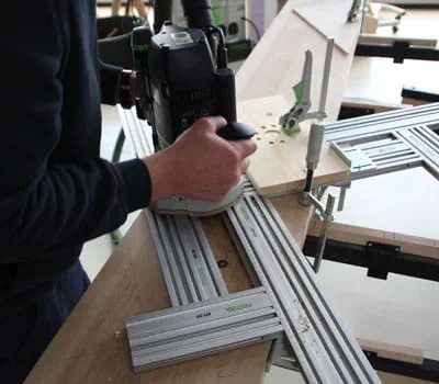 Serra circular Fresagens nos banzos