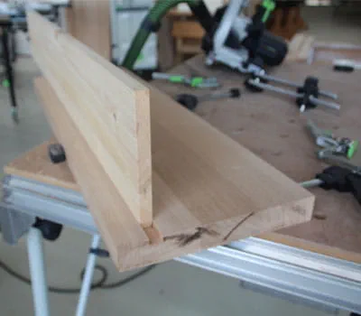 Serra circular Verificar o ajuste perfeito