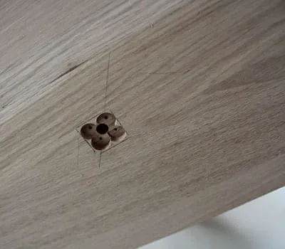 Serra circular Aplicar parafuso para escadas