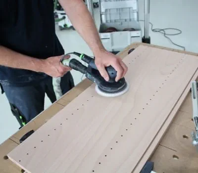 Lixar as partes da estrutura