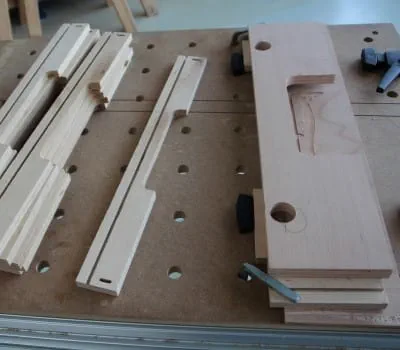 Partes dianteiras finalizadas