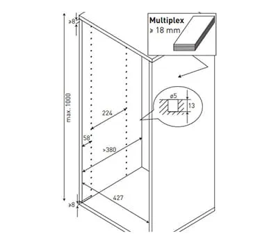 Criação de filas de furos