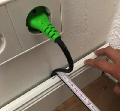 Marcação da área a escatelar